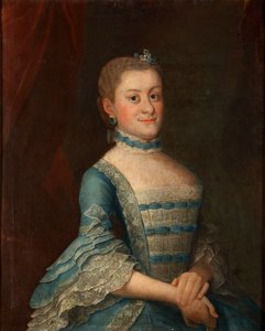 Portrait of Teresa Karalina Radziwiłł from the Żavuski Family